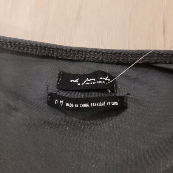 NWT URBAN OUTFITTERS | Out From Under Glitter Plunge Halter Bodysuit | Sz. M - Picture 7 of 9